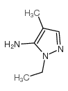 2-ETHYL-4-METHYL-2H-PYRAZOL-3-YLAMINE structure