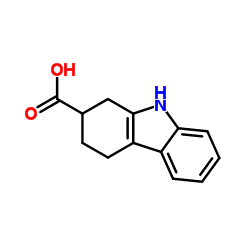 2,3,4,9-Tetrahydro-1H-carbazole-2-carboxylic acid structure