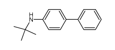 4-(N-tert-butylamino)biphenyl Structure