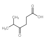 5-甲基-4-氧代-己酸结构式