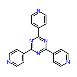 2,4,6-tri-4-pyridyl-1,3,5-triazine structure