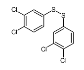 1,2-dichloro-4-[(3,4-dichlorophenyl)disulfanyl]benzene结构式