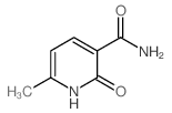6-methyl-2-oxo-1H-pyridine-3-carboxamide Structure