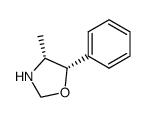 cis-4-methyl-5-phenyl-oxazolidine Structure