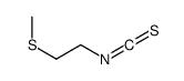 1-isothiocyanato-2-methylsulfanylethane Structure