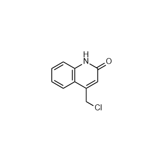 4-(氯甲基)喹啉-2(1H)-酮结构式