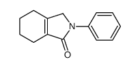 2-phenyl-2,3,4,5,6,7-hexahydro-1H-isoindol-1-one结构式