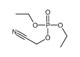 cyanomethyl diethyl phosphate Structure