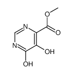 5,6-二羟基-嘧啶-4-羧酸甲酯结构式