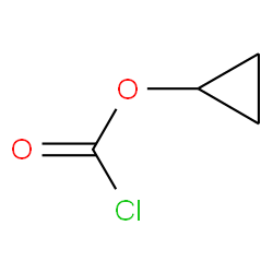 Cyclopropyl carbonochloridate Structure