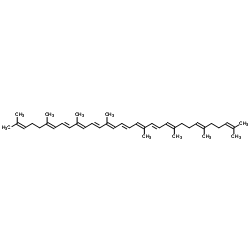7,8-Dihydro-ψ,ψ-carotene Structure
