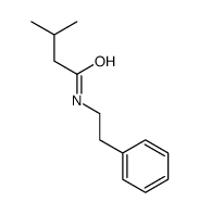 Butanamide, 3-Methyl-N-(2-phenylethyl)- Structure