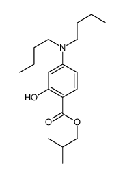2-methylpropyl 4-(dibutylamino)-2-hydroxybenzoate结构式