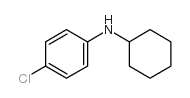 4-chloro-N-cyclohexylaniline结构式