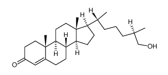 27-hydroxy Cholestenone结构式