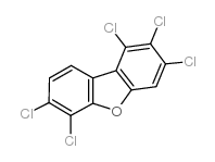 1,2,3,6,7-pentachlorodibenzofuran结构式
