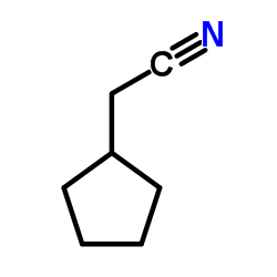 Cyclopentylacetonitrile Structure