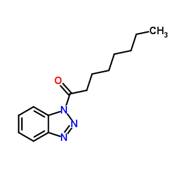 N-octanoyl benzotriazole Structure