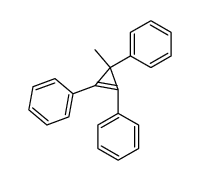 1,2,3-triphenyl-3-methylcyclopropene Structure