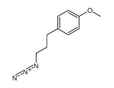 1-(3-azidopropyl)-4-methoxybenzene结构式