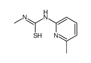 1-methyl-3-(6-methylpyridin-2-yl)thiourea Structure