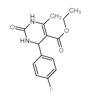 4-(4-氟苯基)-6-甲基-2-(1H,3H)-嘧啶-5-羧酸乙酯图片