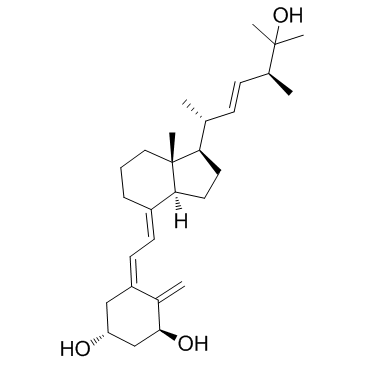1-α,25-Dihydroxyvitamin D2 Structure