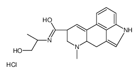 (6aR,9R)-N-[(2S)-1-hydroxypropan-2-yl]-7-methyl-6,6a,8,9-tetrahydro-4H-indolo[4,3-fg]quinoline-9-carboxamide,hydrochloride结构式