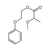 2-phenoxyethyl 2-methoxypropanoate Structure