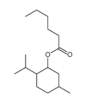 menthyl hexanoate Structure