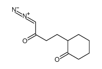 1-diazonio-4-(2-oxocyclohexyl)but-1-en-2-olate Structure