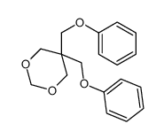 5,5-bis(phenoxymethyl)-1,3-dioxane结构式