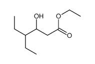 ethyl 4-ethyl-3-hydroxyhexanoate结构式