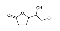 5-(1,2-dihydroxyethyl)oxolan-2-one Structure