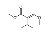 methyl 2-(methoxymethylidene)-3-methylbutanoate结构式