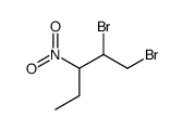 1,2-dibromo-3-nitropentane结构式