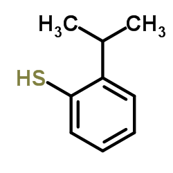 2-Isopropylbenzenethiol structure