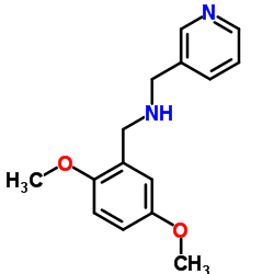 1-(2,5-Dimethoxyphenyl)-N-(3-pyridinylmethyl)methanamine Structure
