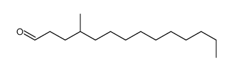 4-methyltetradecanal Structure