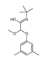N-tert-butyl-2-(3,5-dimethylphenoxy)-2-methoxyacetamide Structure