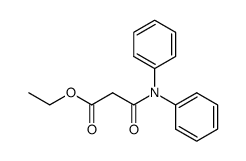 ethyl 3-(diphenylamino)-3-oxopropanoate Structure
