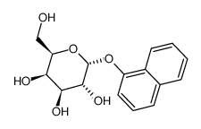 1-NAPHTHYL-α-D-GALACTOPYRANOSIDE Structure