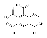 4-methoxybenzene-1,2,3,5-tetracarboxylic acid Structure