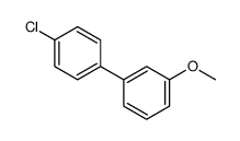 1-chloro-4-(3-methoxyphenyl)benzene结构式