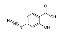 4-叠氮水杨酸结构式