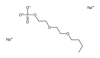 disodium,2-(2-butoxyethoxy)ethyl phosphate结构式