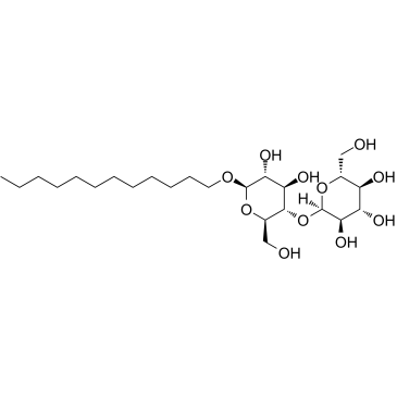 n-Dodecyl-beta-D-maltoside structure