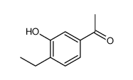 1-(4-ethyl-3-hydroxyphenyl)ethanone Structure
