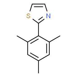 2-(2,4,6-Trimethylphenyl)thiazole Structure