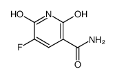 5-fluoro-2,6-dihydroxynicotinamide结构式